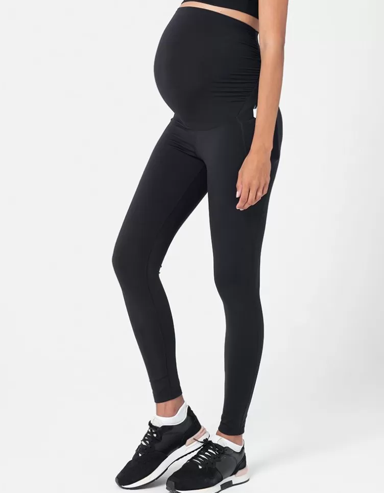 Seraphine Leggings & Tights | Trousers & Skirts*Black Bump & Back Support Maternity Leggings |