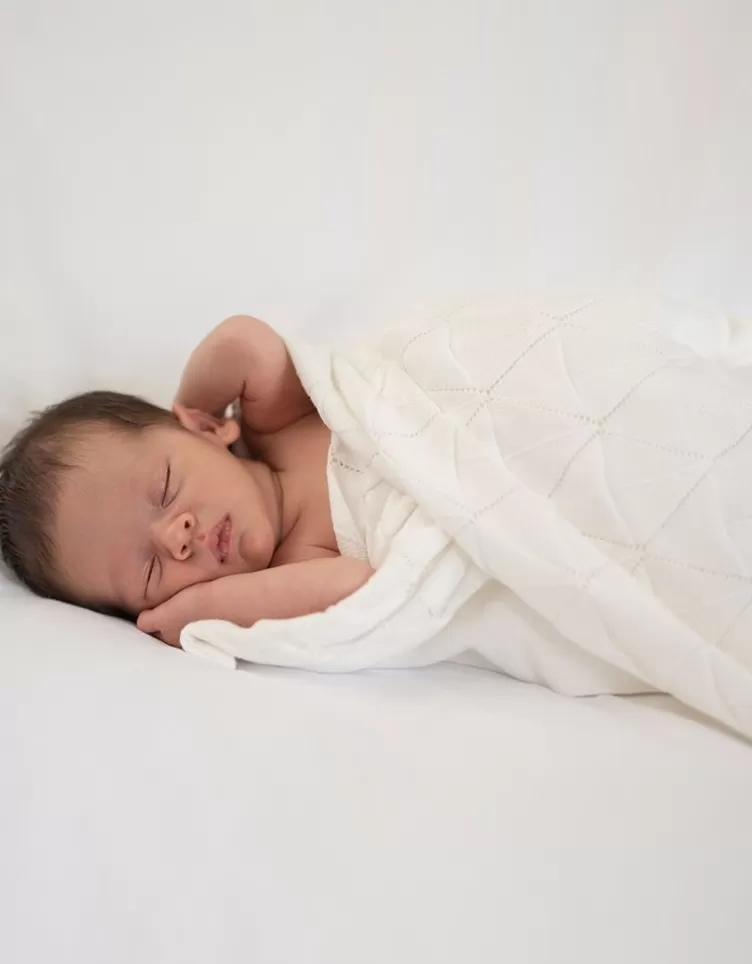 Seraphine Gifts For Baby | All Nursing*Cellular Baby Blanket in Organic Cotton | Baby