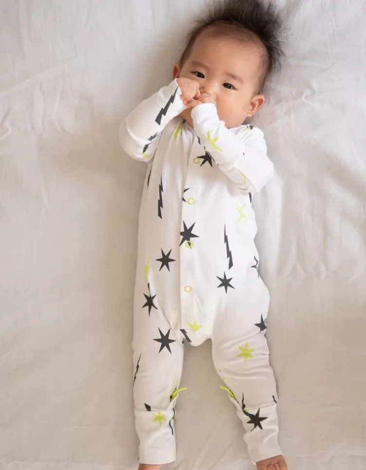 Seraphine CARIPOD™ | Gifts For Baby*Easy Zip Organic Cotton Sleepsuit – Stars |