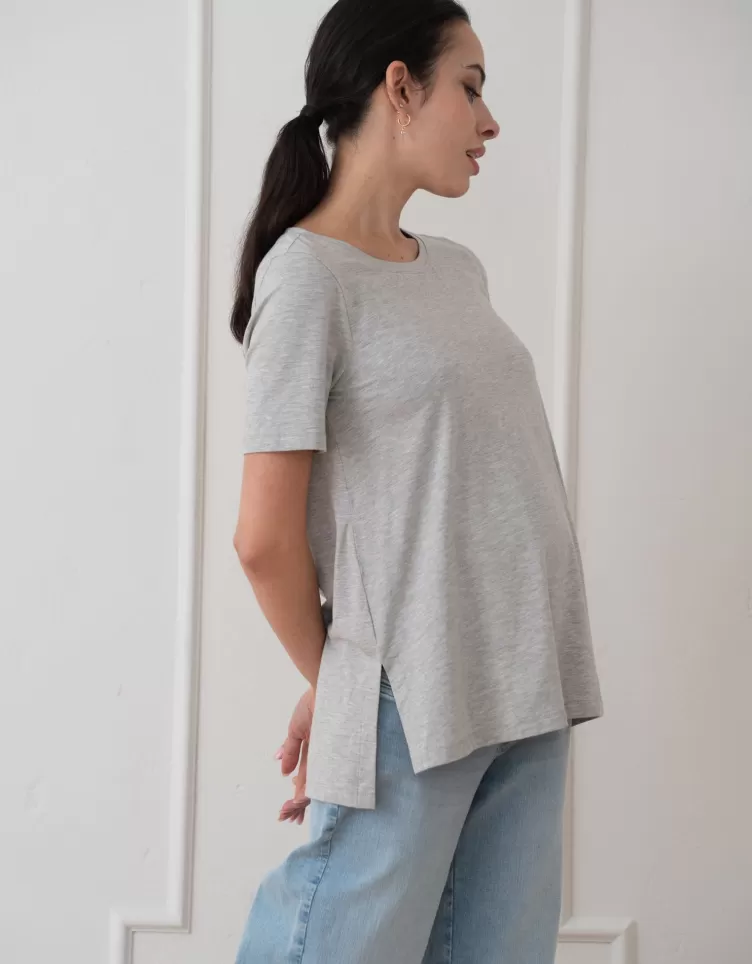 Seraphine Tops*Jersey Short Sleeve Maternity T-Shirt |