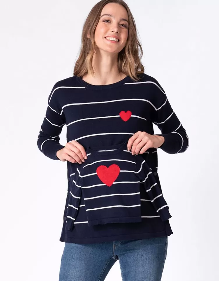 Seraphine Gifts For Baby | All Nursing*Mama & Mini Nautical Cotton Jumpers |