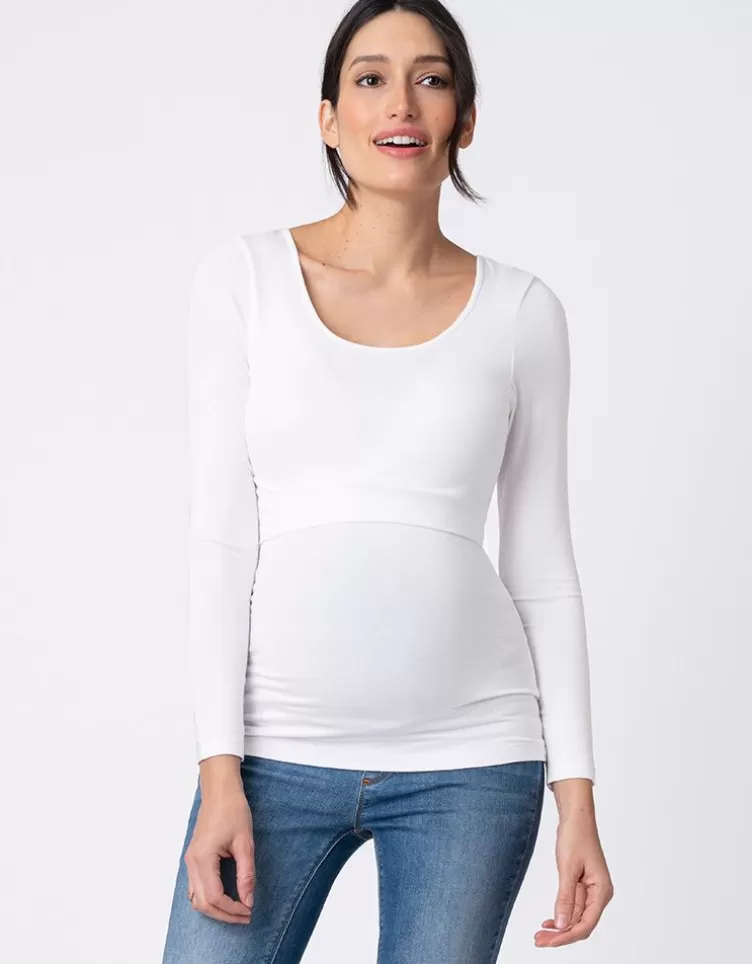 Seraphine All Nursing | Hoodies & Tops*Maternity & Nursing Tops – Black & White |