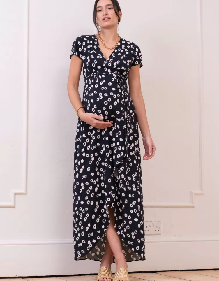 Seraphine Dresses*Maxi-Length Wrap Dress |