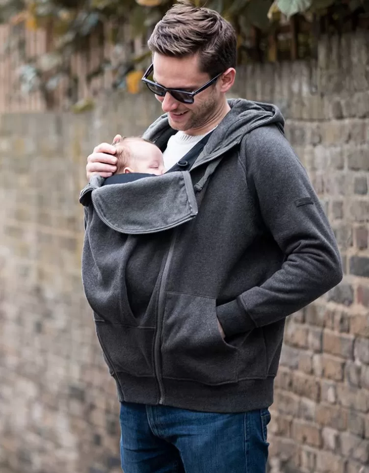 Seraphine CARIPOD™ | Mens*Men’s Hoodie with Baby Pouch |