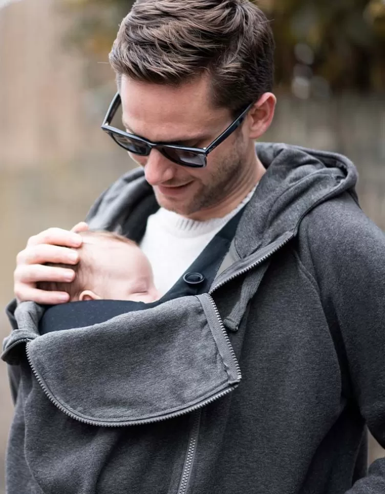 Seraphine CARIPOD™ | Mens*Men’s Hoodie with Baby Pouch |