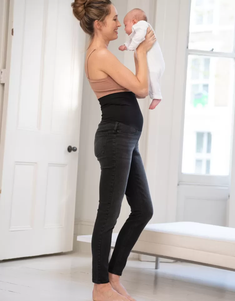 Seraphine Shaping & Clothing | All Nursing*Organic Black Post Maternity Shaping Jeans |