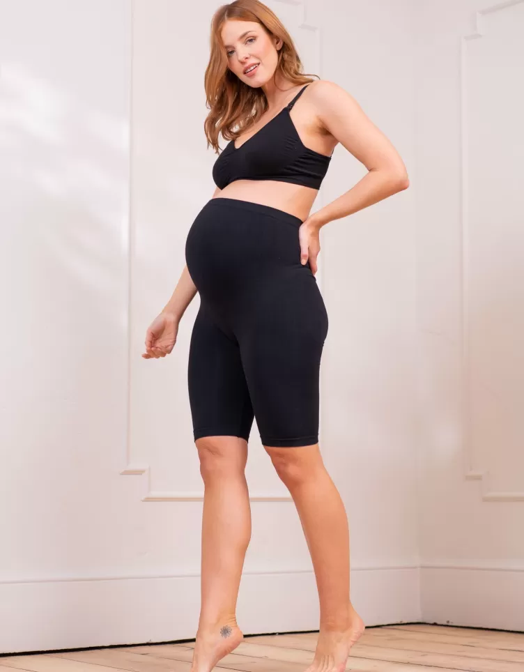 Seraphine Leggings & Tights | Shorts*Over Bump Cycling Short Maternity Leggings |