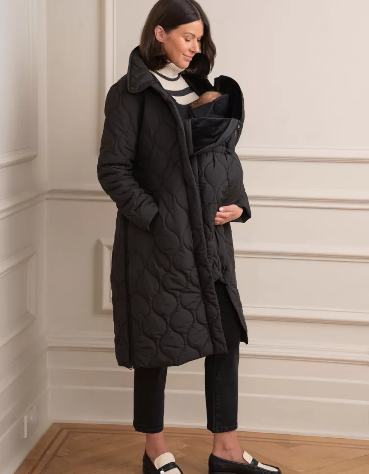 Seraphine CARIPOD™ | Coats & Jackets*Quilted 3 in 1 Maternity & Babywearing Coat |