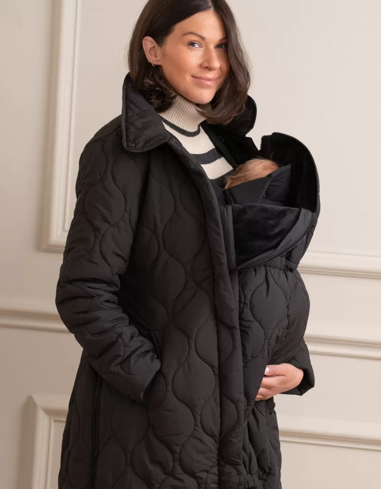 Seraphine CARIPOD™ | Coats & Jackets*Quilted 3 in 1 Maternity & Babywearing Coat |