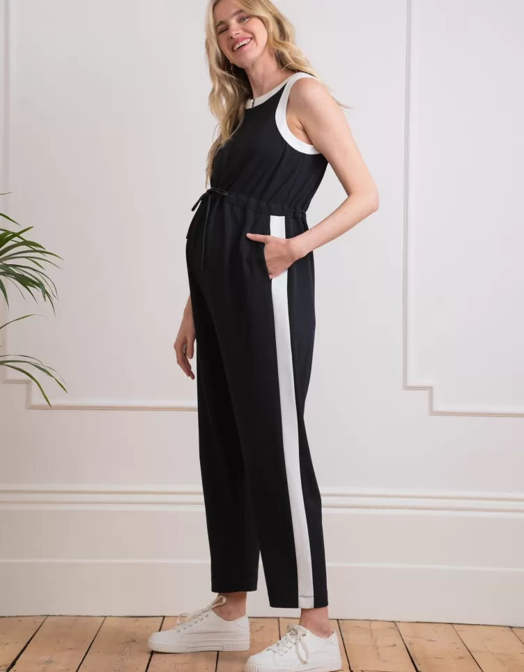 Seraphine Jumpsuit*Sleeveless Maternity & Nursing Jumpsuit |