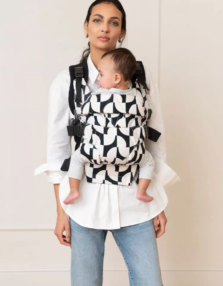 Seraphine CARIPOD™ | All Nursing*The CARIPOD™ | Baby Carrier - Cotton Canvas Geo Print