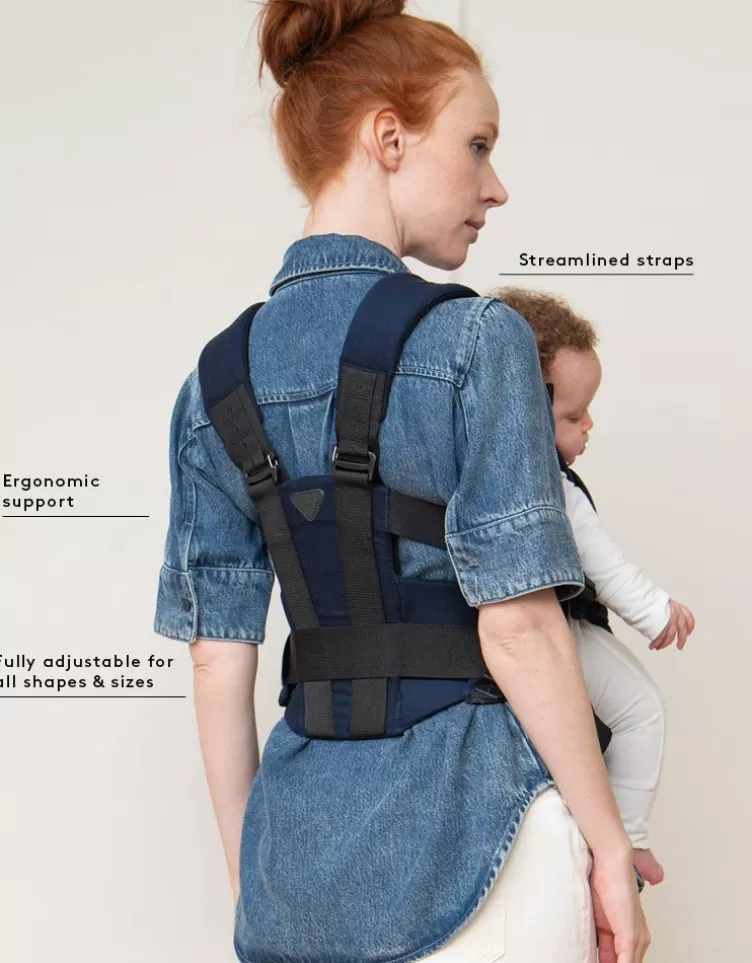 Seraphine CARIPOD™ | All Nursing*The CARIPOD™ | Baby Carrier - Navy Cotton Canvas