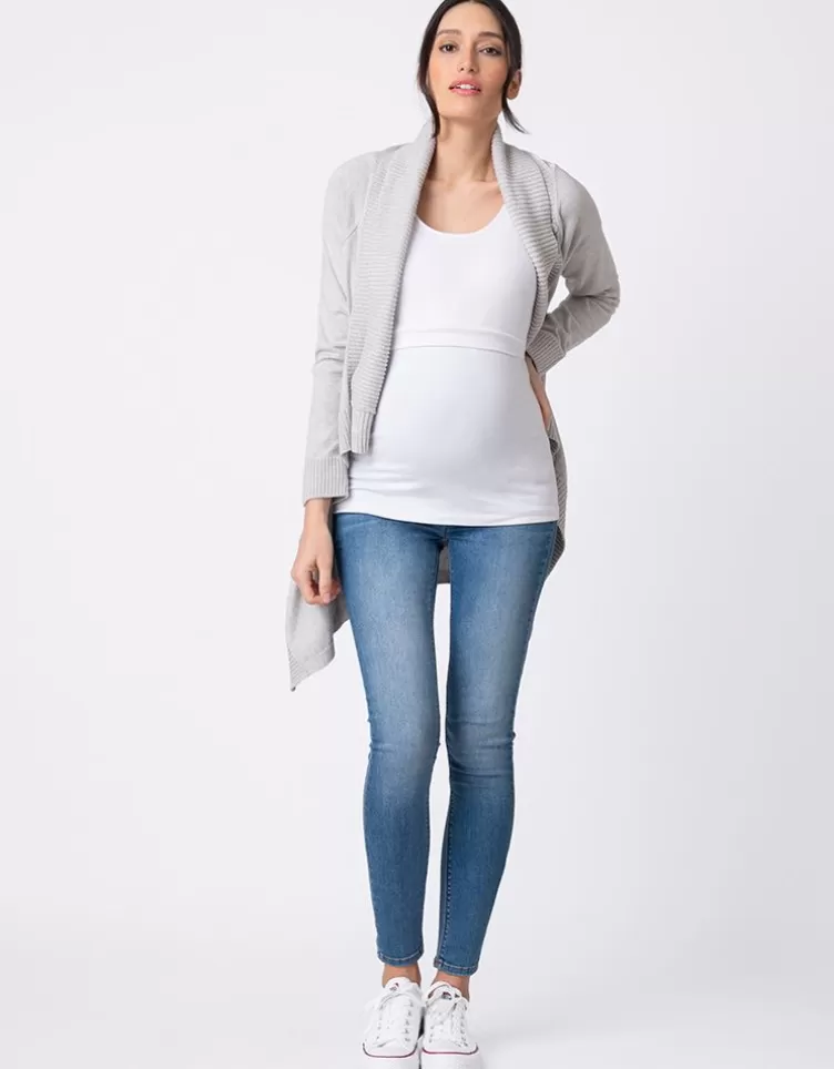 Seraphine All Nursing | Hoodies & Tops*White Maternity & Nursing Tank Top |